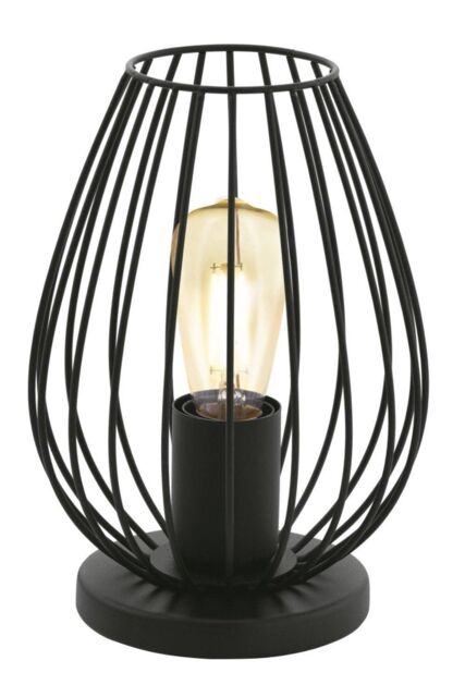 Eglo Rondo Satin Nickel & Glass Pendant Light in Black - image 1