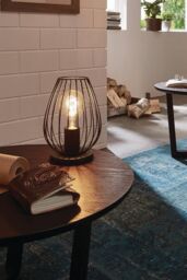 Eglo Rondo Satin Nickel & Glass Pendant Light in Black - thumbnail 2
