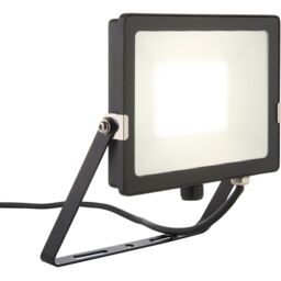 Loops 4 PACK Outdoor Waterproof LED Floodlight - 50W Cool White LED - Matt Black - thumbnail 5