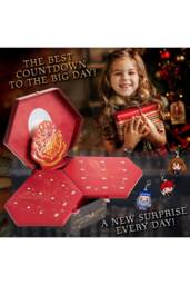 Harry Potter Women's Charms Advent Calendar 2025 Jewellery Christmas Countdown Xmas in Red - thumbnail 7