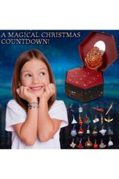 Harry Potter Women's Charms Advent Calendar 2025 Jewellery Christmas Countdown Xmas in Red - thumbnail 3