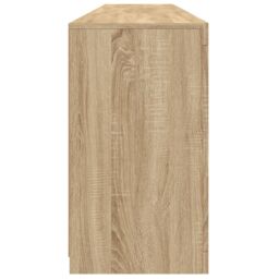 Berkfield Home Sideboard with LED Lights Sonoma Oak 181.5x37x67 cm in Brown - thumbnail 7