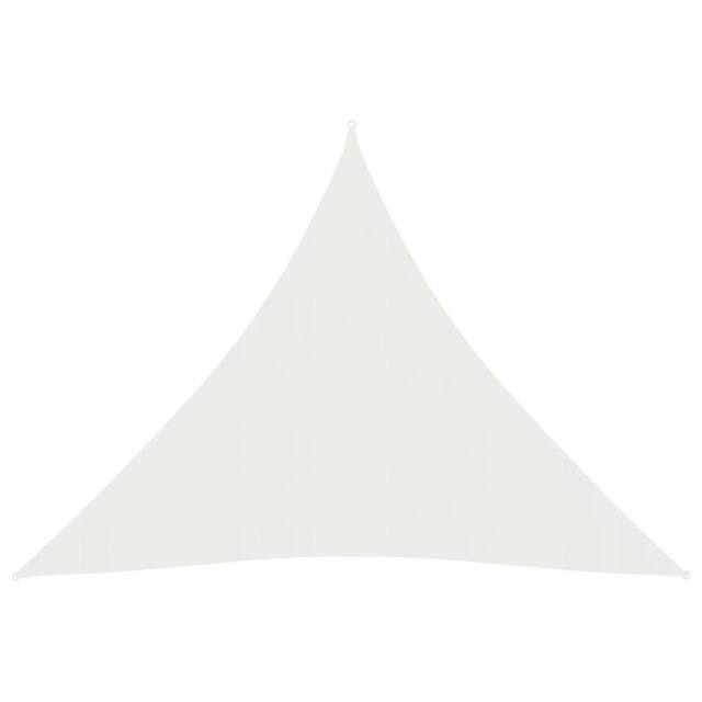 Berkfield Home Sunshade Sail 160 g/m ² White 3x3x3 m HDPE - image 1