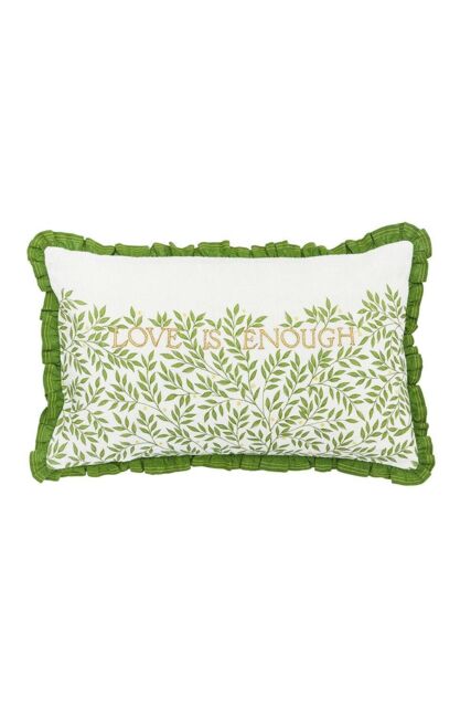 Morris & Co 'Lemon Tree - Willow Bough' Cushion 50X30cm in Green - Size: 50X30 cm - image 1