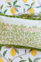 Morris & Co 'Lemon Tree - Willow Bough' Cushion 50X30cm in Green - Size: 50X30 cm - thumbnail 2