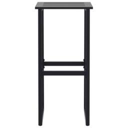 Berkfield Home Practical 11 Piece Garden Bar Set Black Powder-coated Steel - thumbnail 6