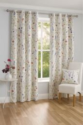 Sundour Hampshire Eyelet Curtains - Size: 229 cm width x 229 cm drop - thumbnail 2