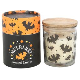 Something Different Mulberry Bats Scented Candle in White - thumbnail 2