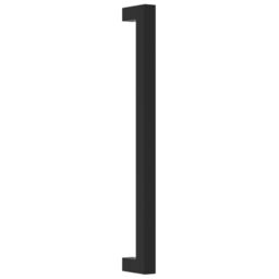 Berkfield Home Cabinet Handles 10 pcs Black 224 mm Stainless Steel - thumbnail 3