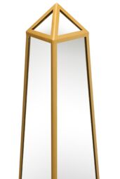 MirrorOutlet Gold Metal Edged Mirrored Ornament (120CM X 25CM X 25CM) - Size: 1 Pack - thumbnail 6
