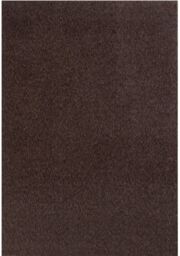 THE RUGS Flex Collection Solid Design Low Pile Living Room Rugs in Brown - Size: 160 cm x 230 cm - thumbnail 2