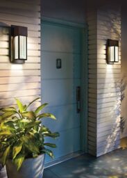 Loops Outdoor IP44 Wall Light Architectural Bronze LED GU10 7W - thumbnail 2