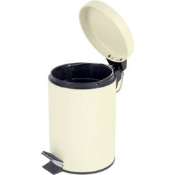 Kelvenix Small Cream 3LTR Stainless Steel Pedal Bin - Size: 0.6m2 - thumbnail 5