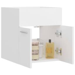 Berkfield Home Sink Cabinet White 41x38.5x46 cm Engineered Wood - thumbnail 6