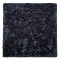 The Rug Shop UK Blue Modern Shaggy Plain Easy To Clean Navy Area Rug - Size: 160 cm x 230 cm - thumbnail 6