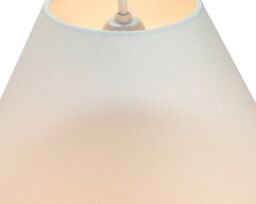 Happy Homewares Traditional Cotton Coolie Lampshade Suitable for Table Lamp or Pendant in Cream - Size: 10 inches - thumbnail 5