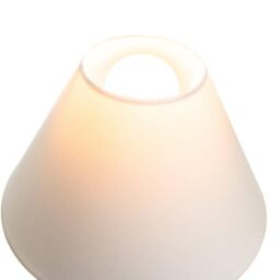 Happy Homewares Traditional Cotton Coolie Lampshade Suitable for Table Lamp or Pendant in Cream - Size: 10 inches - thumbnail 4