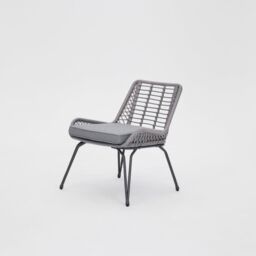 Home Detail Pampas Wicker Garden Lounge Set in Grey - thumbnail 5