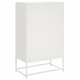 Berkfield Home Highboard White 68.5x39x111.5 cm Steel - thumbnail 7