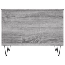 Berkfield Home Coffee Table Grey Sonoma 60x44.5x45 cm Engineered Wood - thumbnail 6