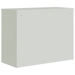 Berkfield Home File Cabinet Light Grey 90x40x70 cm Steel - Size: 90 x 40 x 70 cm - thumbnail 6
