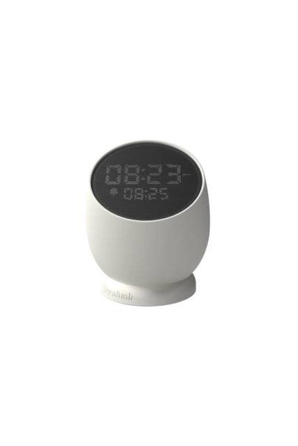Kreafunk Bell Wireless Flip To Snooze Alarm Clock 9cm - White - image 1