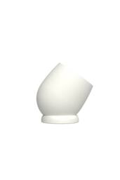 Kreafunk Bell Wireless Flip To Snooze Alarm Clock 9cm - White - thumbnail 3