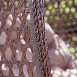 Artemis Home Sunbury Hanging Swing Single Egg Pod Chair in Brown - thumbnail 4