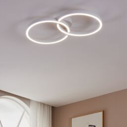 Eglo Amandolo White LED Ceiling Light - thumbnail 1