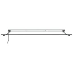 Berkfield Home Retractable Awning Manual Blue & White 450x300 cm - thumbnail 9