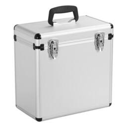 "Nordara 12"" Silver Vinyl LP Storage Case DJ Record Box" - thumbnail 1