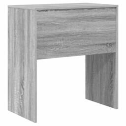 Berkfield Home Writing Desk Grey sonoma Particle board 70 x 40 x 76 cm Simple - thumbnail 7