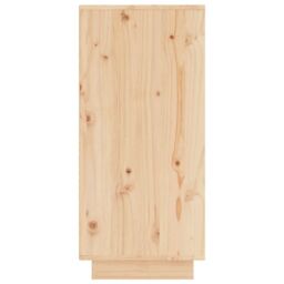 Berkfield Home Sideboard 31.5x34x75 cm Solid Wood Pine in Brown - thumbnail 6