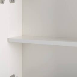 Wyld and Coco LED Mirror Cabinet 60 x 60 cm White Two Hidden Shelves - thumbnail 5