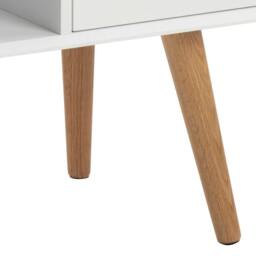 Wyld Haus Tokyo White Sideboard 2 Doors 2 Shelves - thumbnail 8