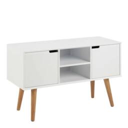 Wyld Haus Tokyo White Sideboard 2 Doors 2 Shelves - thumbnail 3