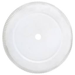 Wyld and Coco 45cm White Ribbed Fibre-Clay Outdoor Planter - thumbnail 5