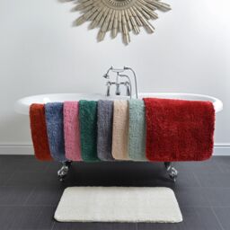Allure Bath Fashions Luxury Microfibre Bath Mat Non-Slip in Emerald - thumbnail 2