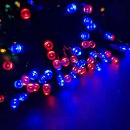 Samuel Alexander 5m Battery Operated Multi-Action Christmas String Lights with 50 Multi-Coloured LEDs - thumbnail 6