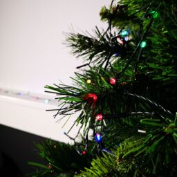 Samuel Alexander 5m Battery Operated Multi-Action Christmas String Lights with 50 Multi-Coloured LEDs - thumbnail 2