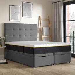 Eve The Wunderflip Premium Hybrid Sleep Mattress in White - Size: King - thumbnail 3