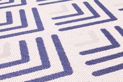 Rugstyle Summer Breeze Outdoor Rug in White - Size: 100 cm x 150 cm - thumbnail 3
