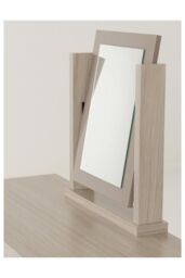 Seconique Nevada 4 Drawer Dressing Table Set in Taupe - thumbnail 4