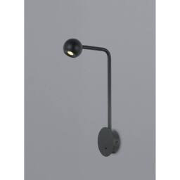 Netlighting Eyes Wall Lamp Switched 6W LED 3000K 390lm Sand Black 3yrs Warranty - thumbnail 2
