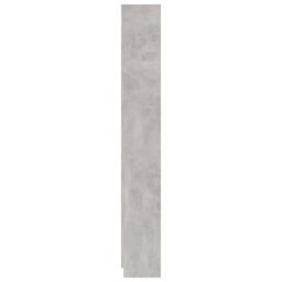 Berkfield Home 5-Tier Book Cabinet Concrete Grey 60x24x175 cm Engineered Wood - Size: 60 x 24 x 175 cm - thumbnail 5