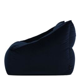 icon Natalia Velvet Adults Bean Bag Armchair, Large Beanbag Dusk Pink in Dark Blue - thumbnail 5
