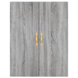 Berkfield Home Highboard Grey Sonoma 69.5x34x180 cm Engineered Wood - thumbnail 5