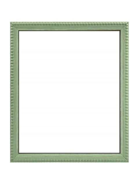 Frames & Mirrors 4U Crown Bobbin Wooden Picture Frame 10x4 Inch in Light Green - image 1