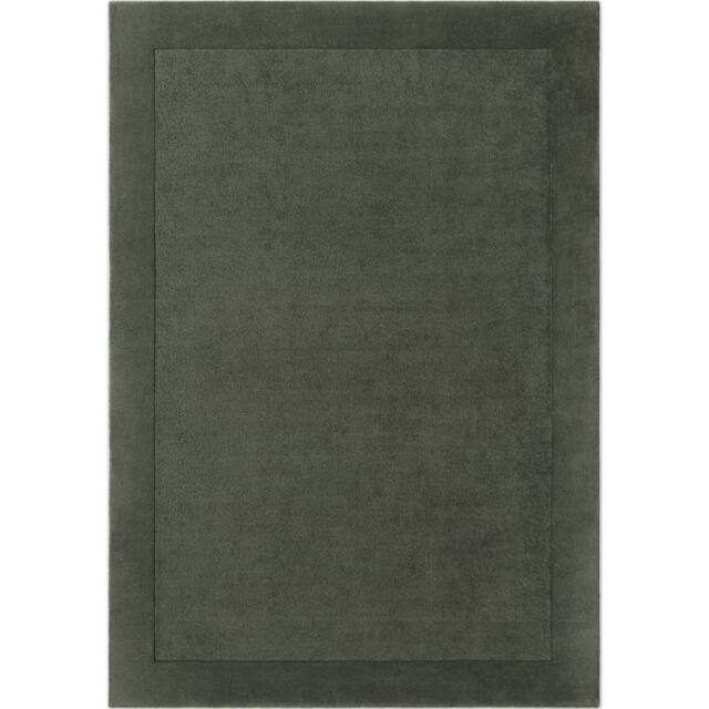 THE RUGS Villeroy & Boch 1812 Kari Wool Rug & Runner Wool Blend Rug in Green - Size: 80 cm x 150 cm