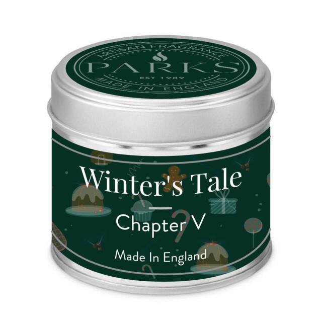 Parks Candles PARKS WINTERS TALE 165G TIN CHAPTER V BOXING DAY BREAKFAST in Green - Size: 150g